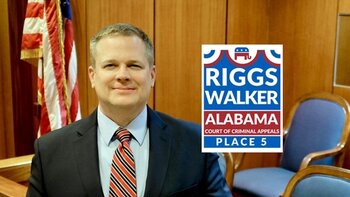 Riggs Walker Enters Race for Alabama Court of Criminal Appeals, Place 5
