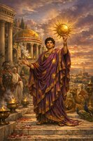 The assassination of the Emperor Elagabalus 222 A.D.