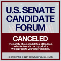 Shelby County GOP Cancels U.S. Senate Forum Due to Re‑Freezing Concerns