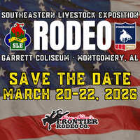 SLE Rodeo &amp; Livestock Week Returns to Montgomery March 20–22, 2026