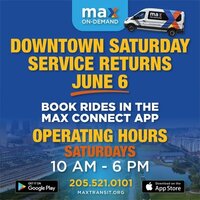 MAX Transit Announces Expanded Saturday Service for MAX On-Demand Beginning June 6